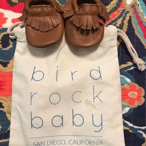 Leather Baby Moccasins- Size 2